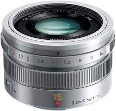 PANASONIC LEICA 15MM F1.7 SUMMILUX SILVER - GARANZIA UFFICIALE PANASONIC